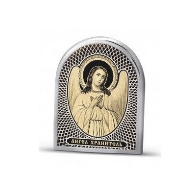 Икона  Троица Св. из серебра 960 пробы фото
