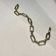 Браслет из желтого золота 585 пробы фото