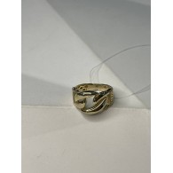 Кольцо из желтого золота 585 пробы фото
