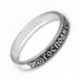 Кольцо "Господи, спаси и сохрани" из серебра 925 пробы с чернением