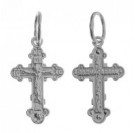 Крест из серебра 925 пробы