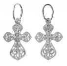 Крест из серебра 925 пробы