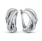 Серьги Троица из серебра 925 пробы
