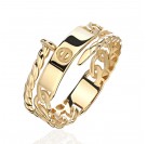 Кольцо из желтого золота 585 пробы