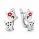 Серьги из серебра 925 пробы