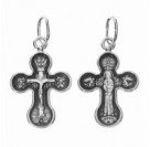 Крест из серебра 925 пробы