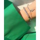 Браслет с цирконом из серебра 925 пробы
