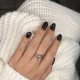 Кольцо с цирконом из серебра 925 пробы
