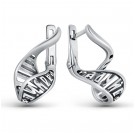 Серьги Радуйся из серебра 925 пробы