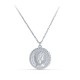 Колье из серебра 925 пробы