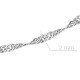 Цепь из серебра 925 пробы