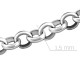 Цепь из серебра 925 пробы