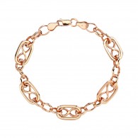 Браслет из красного золота 375 пробы фото