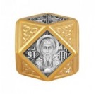 Бусина из серебра 925 пробы