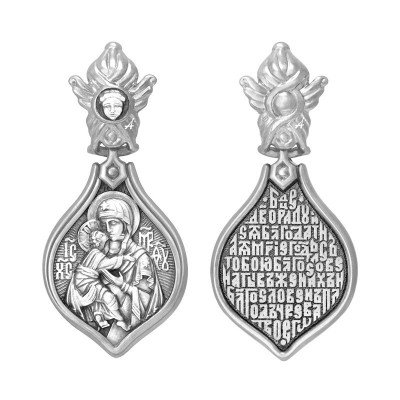 Подвеска Владимирская БМ из серебра 925 пробы фото