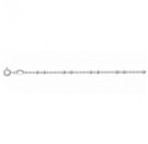 Цепь из серебра 925 пробы с