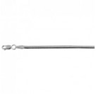 Цепь Миндалина из серебра 925 пробы с