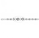 Цепь из серебра 925 пробы с