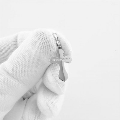 Крест из серебра 925 пробы с фото