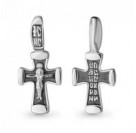 Крест из серебра 925 пробы с