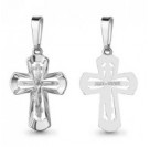 Крест из серебра 925 пробы с