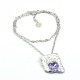 Колье с кристаллами Swarovski