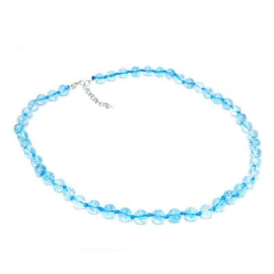 Колье с топазом фото