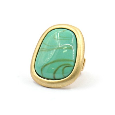 Кольцо с бирюзой фото