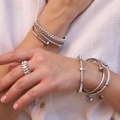 Браслет с цирконом фото