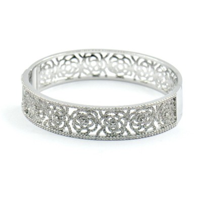 Браслет с цирконом фото