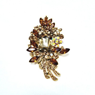 Броши и булавки с цирконом фото