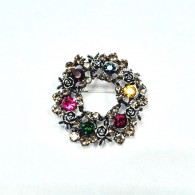 Броши и булавки с цирконом и кристаллом фото