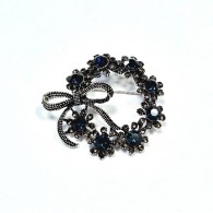 Броши и булавки с цирконом фото