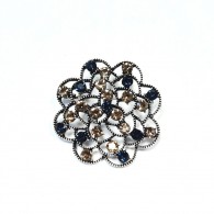 Броши и булавки с цирконом фото