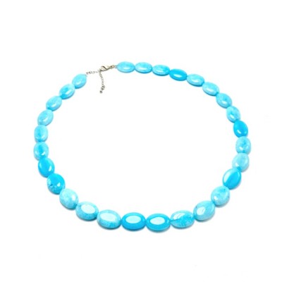 Колье с аквамарином фото