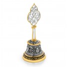 Сувенир Колокольчик из серебра 925 пробы