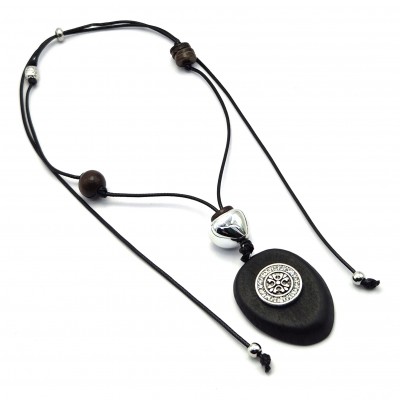 Колье с цирконом фото