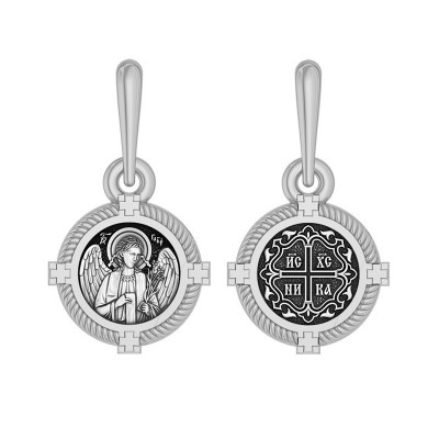 Подвеска Ангел из серебра 925 пробы с фото