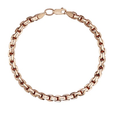 Браслет из красного золота 585 пробы фото