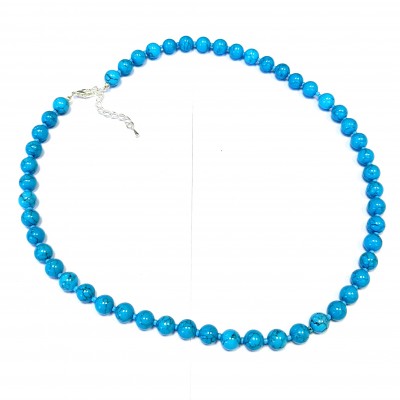 Колье с бирюзой и Бисер фото