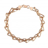 Браслет из красного золота 585 пробы фото