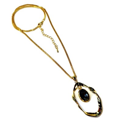 Колье с цирконом фото