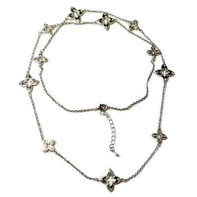 Колье с цирконом фото