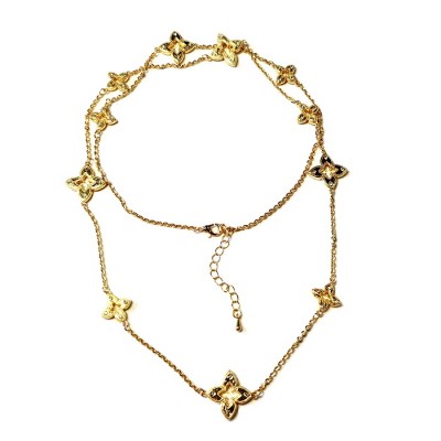 Колье с цирконом фото