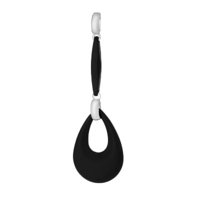 Подвеска с керамикой из серебра 925 пробы фото