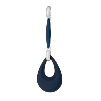 Подвеска с керамикой из серебра 925 пробы фото