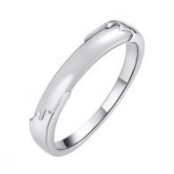 Кольцо с керамикой из серебра 925 пробы фото