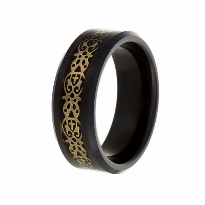 Кольцо с эмалью и керамикой из серебра 925 пробы фото