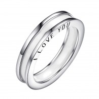 Кольцо с керамикой из серебра 925 пробы фото