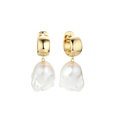 Серьги с жемчугом из серебра 925 пробы фото